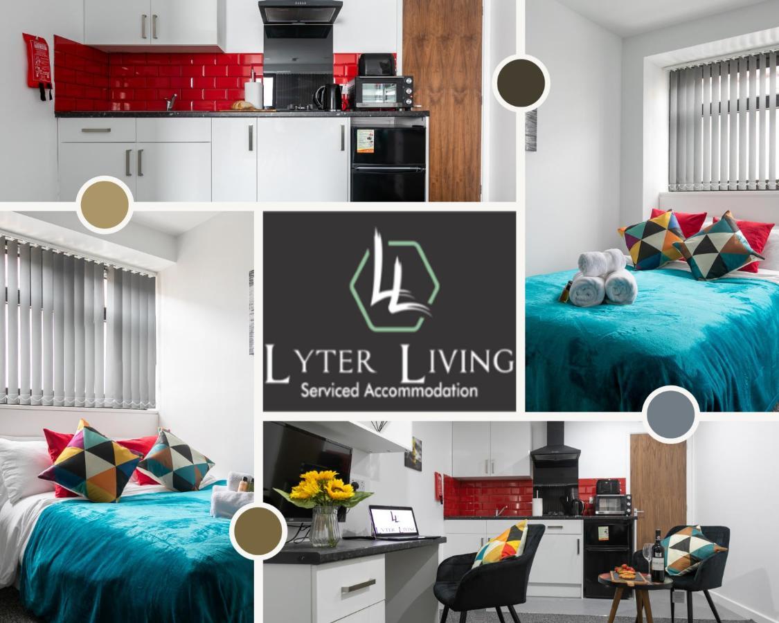 Studio Apartments By Lyter Living Desks & Wifi - Monthly Stays Available Leicester Exterior photo
