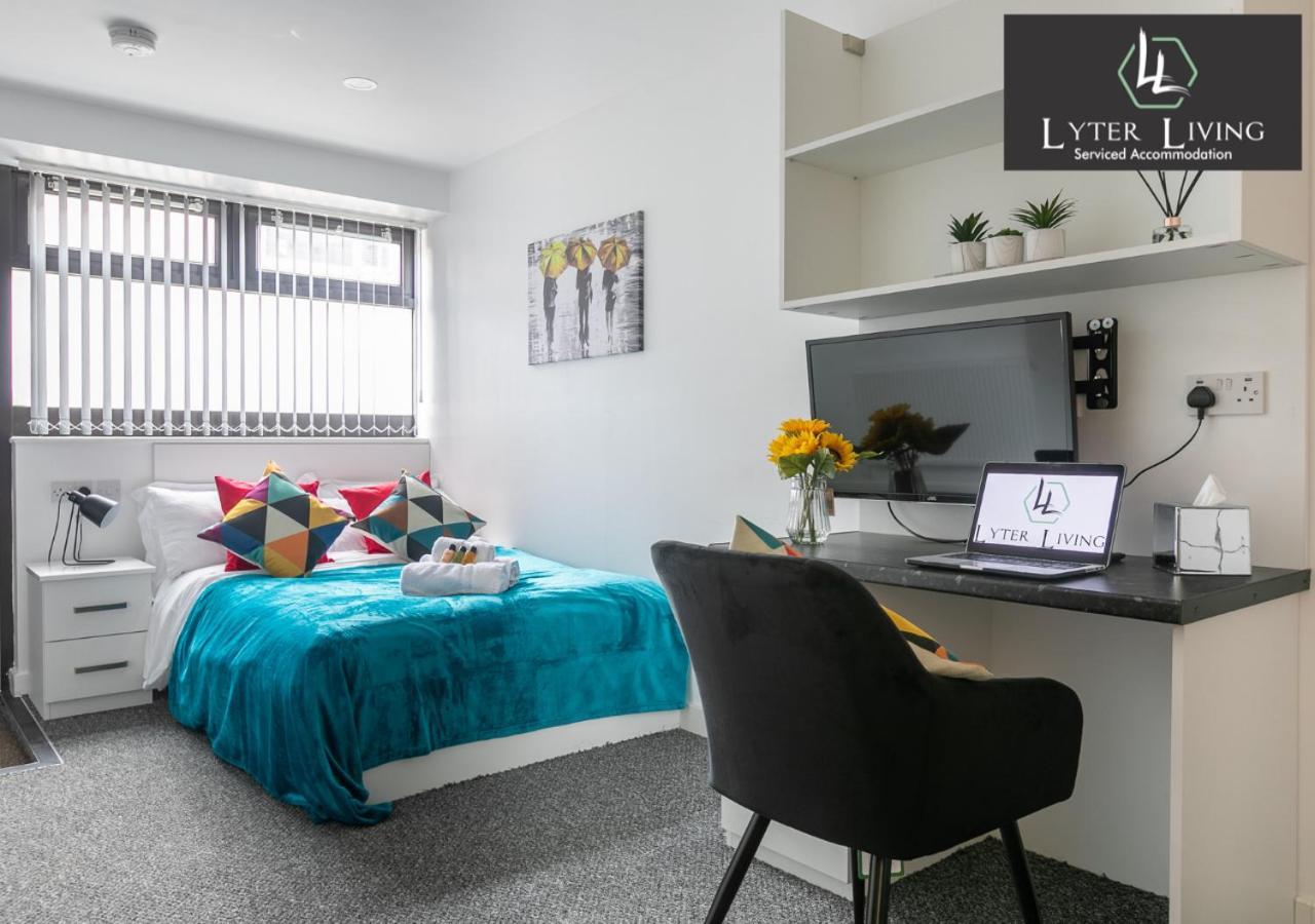 Studio Apartments By Lyter Living Desks & Wifi - Monthly Stays Available Leicester Exterior photo