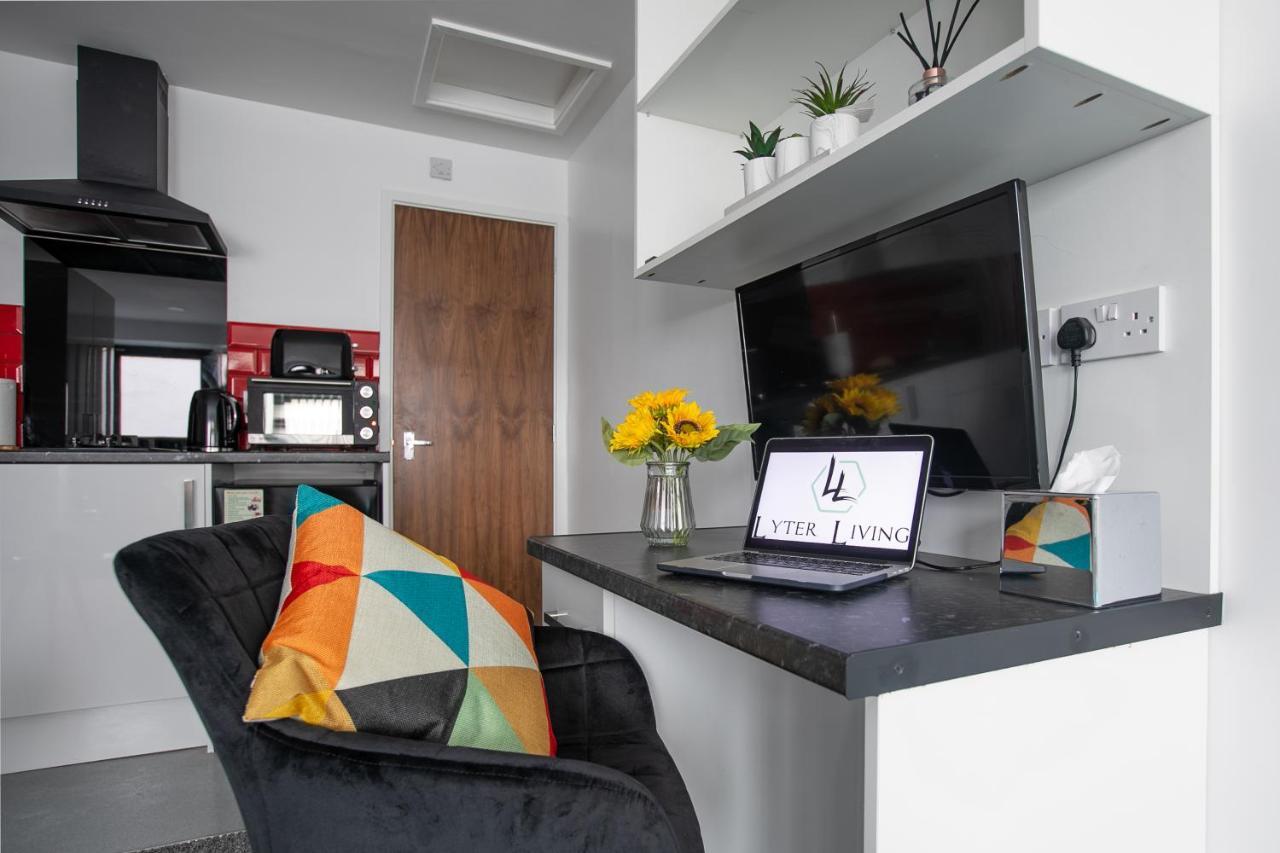 Studio Apartments By Lyter Living Desks & Wifi - Monthly Stays Available Leicester Exterior photo